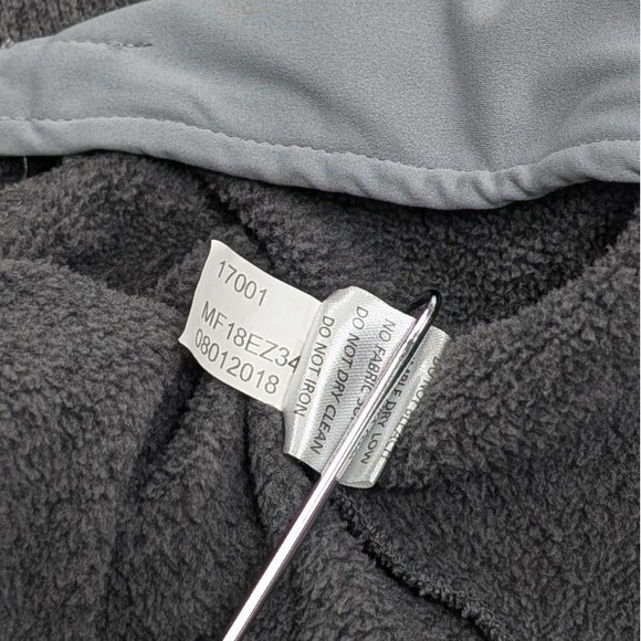 Peter Millar Condor Sweater Fleece Jacket Mens Large Gray Crown Sport Full Zip - Picture 8 of 10